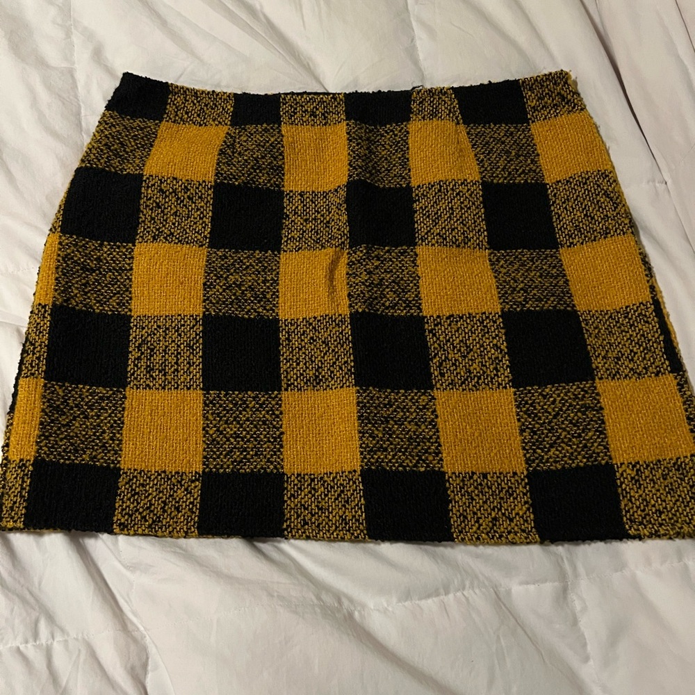 🎂plaid skirt